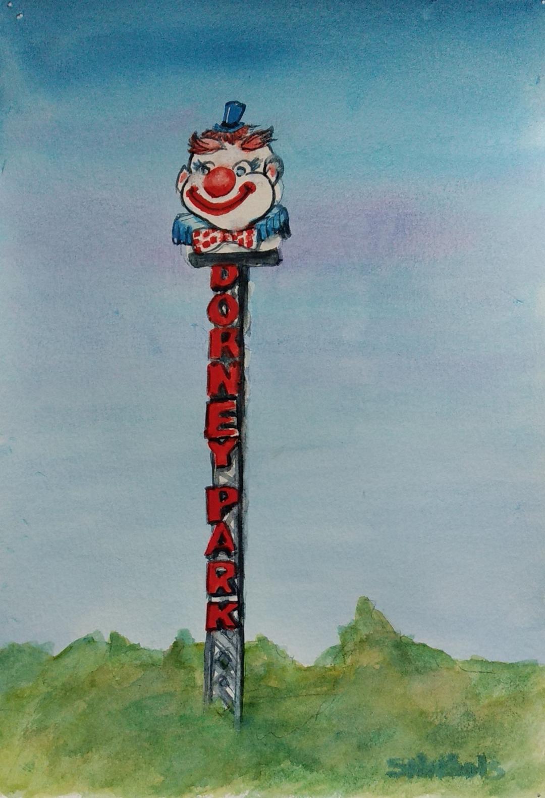 Dorney Park Sign